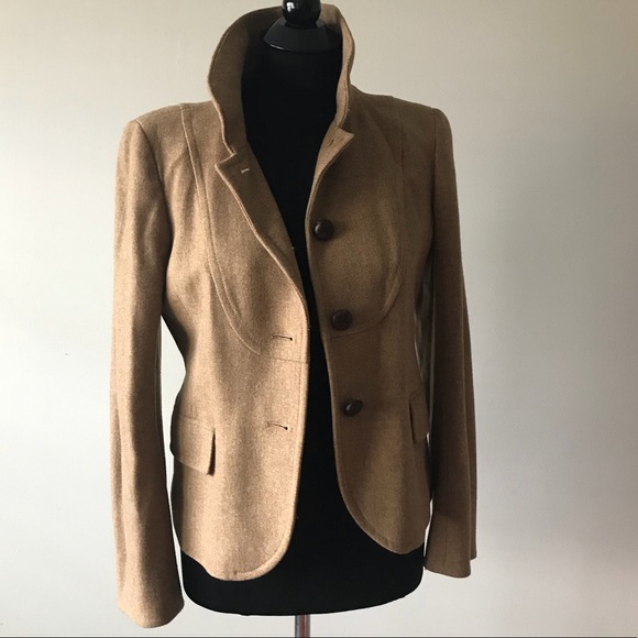 J. Crew Jackets & Blazers - J. Crew Wool Tan Blazer